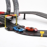 iMex Toys Největší autodráha GIGANT se zatáčkami 1420cm + 2 auta