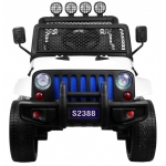 iMex Toys Elektrické autíčko JEEP Raptor 4x4 bílé