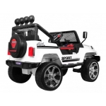 iMex Toys Elektrické autíčko JEEP Raptor 4x4 bílé