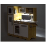 Derrson XL dřevěná kuchyňka Pine Wood W5188 LED