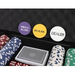 TFY No.9554 Poker set v kufru s 300 ks žetonů