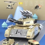 iMex Toys Sada Bojový tank s auty 