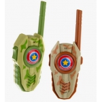 iMex Toys Dětské vysílačky Kapitán America 500m sada 2ks 596597