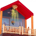 iMex Toys Vila s panenkami a osvětlením 5139