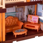 iMex Toys Vila s panenkami a osvětlením 5139
