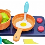 iMex Toys Kuchyňský dřez 2v1 Dětská kuchyňka modrá
