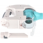 iMex Toys Dětský vysavač 4v1 se světlem a zvukem bílo-modrý