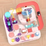 iMex Toys Naučná autodráha Pink Adventure 2v1