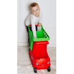 Doloni dětský nákupní vozík červený