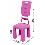 Doloni dětská židle fialová