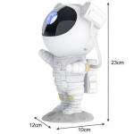 Izoxis 21857 Astronaut projektor noční oblohy, polární záře a hvězd, dálkové ovládání