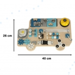 iMex Toys Auto montessori tabule 40x26 cm