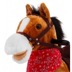 iMex Toys Houpací kůň světle hnědý 