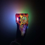 iMex Toys Kuličková dráha magnetická, svítící 75 ks