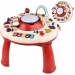 iMex Toys Interaktivní hudební stolek pro děti červený 