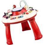 iMex Toys Interaktivní hudební stolek pro děti červený 