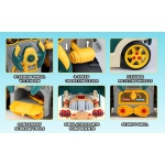 iMex Toys Sada pro kutily DIY Nákladní auto na demontáž žlutá 