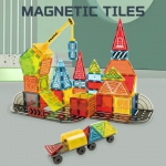 iMex Toys Magnetická stavebnice Magnetic Tiles Industry 42ks